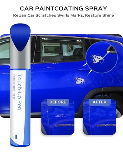 PBM/SBM Ocean Blue Touch Up Paint Compatible with Jeep Exact Match Chips and Nicks Touch Up - color: Ocean Blue(PBM/SBM) Compatible with Cherokee/Commander/Compass/Grand-Cherokee/Liberty/Patriot