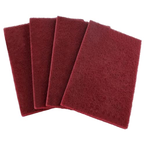 4 Pcs 4.7x7.9 Inch 7447 Fine Scuff Pads for Paint Prep Sanding - size: Coarse, 4pcs
