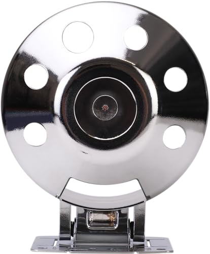RACETECH 85mm Universal Single Gauge Mounting Cup & Stand – Chrome - color: Chrome, size: 85mm (3-3/8")
