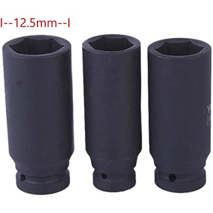 1/2 Inch Driver Impact Socket 21mm Hub Nut Hexagon Ratchet Wrench Socket 8cm Height For Ratchets Air Pneumatic Wrenches - size: 21mm