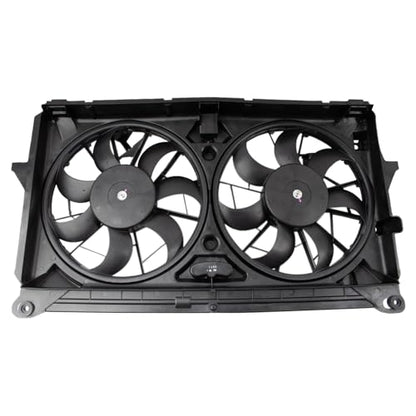 TRQ Radiator Dual Cooling Fan Assembly - style: RFA73771