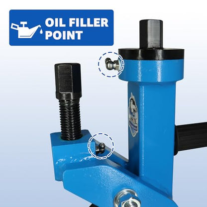 Pneumatic Tire Bead Breaker, 5-Inch Stroke, for 10-42 Inch Tires - color: Pneumatic Bead Breaker