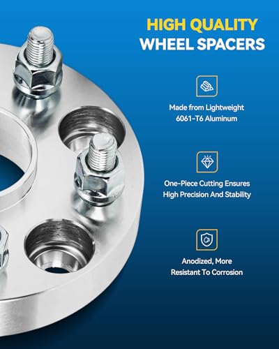 PHILTOP 5x130mm Hub-Centric Wheel Spacers 1.5 inch for Pana-mera - color: Sliver, size: 5x130mm -71.5mm -M14x1.5 -1.5" thick