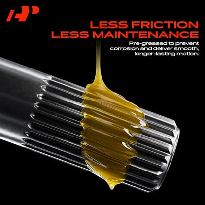 A-Premium Rear Drive Shaft Driveshaft Assembly Compatible with BMW
