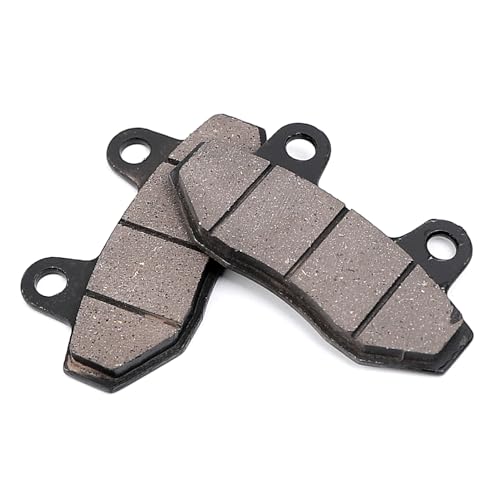 Mokuo Motorcycle Brake Pads in Metal Material Compatible with Chinese GY6 50cc 150cc Engine Scooter Mopeds Jonway 2Pcs - style: Model A