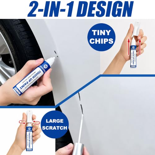 Celestial Silver Metallic(1J9) Touch Up Paint Compatible with Toyota, All in One Car Scratch Repair Kit with Primer Putty & Clear Coat, Complete Sanding Tools Set for Scratches Chips Nicks - color: Celestial Silver Metallic(1J9), size: Toyota