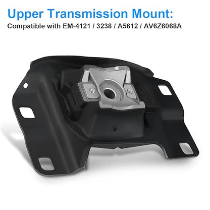 Engine Mount Transmission Motor Kit Replacement for Ford Escape L4 2.0L - size: 3PCS-Compatible with 13-16 Ford Escape 2.0L 2.5L