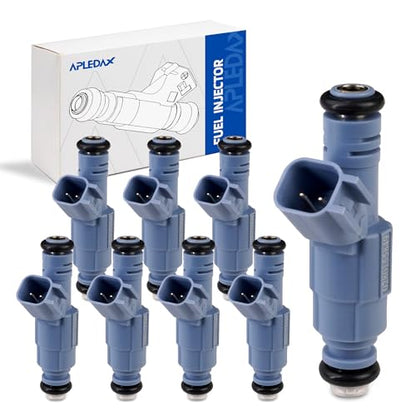 Fuel Injector 8pcs Set For/Dodge Dakota Durango, For/Jeep Grand Cherokee Commander, For/Chrysler Aspen, For/Mitsubishi Raider 2001-2007 4.7L Performance