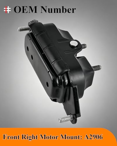 Engine Motor Mount & Trans Mount for Chevy Impala 2000 2001 2002 2003 2004 - size: 2000-2005 Chevrolet Impala 3.4L