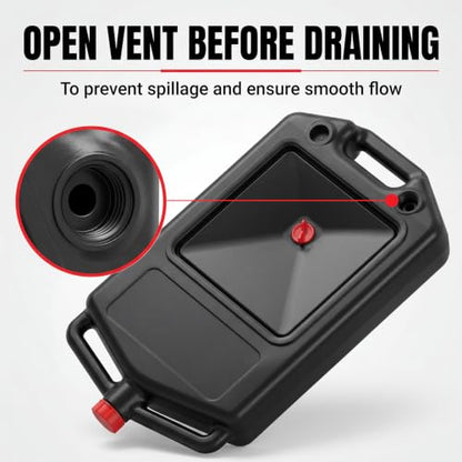 Low Profile Oil Drain Pan 8.5 Quart Oil Disposal Container