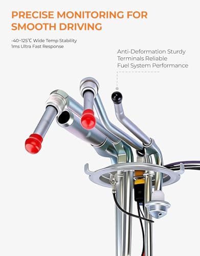 AutoExact Fuel Pump Assembly Compatible with 1996-1997 Chevrolet Chevy GMC C1500 K1500 C2500 K2500 C3500 K3500 4.3L 5.0L 5.7L 7.4L, with sending unit fuel Replaces E3622S P80001S - size: 96-97 Chevy/GMC C/K