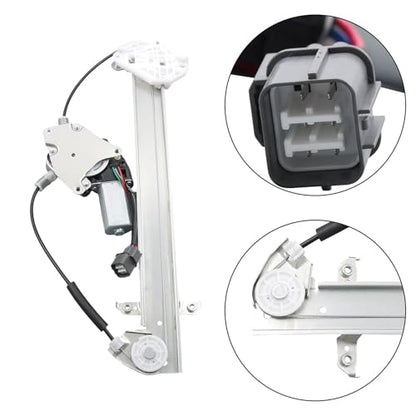 Silscvtt Power Window Regulator with Motor Front Right Side Replacement for Subaru Legacy Outback 2015-2017 741-055