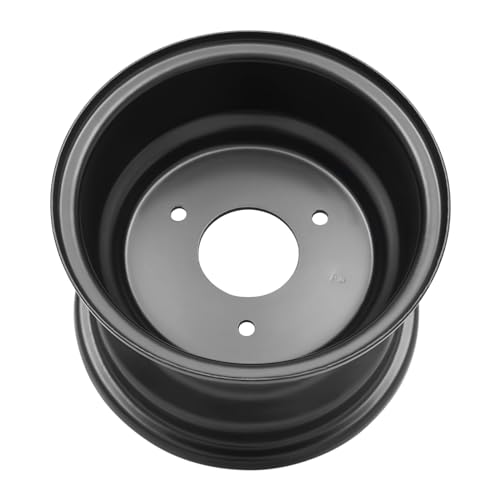 7'' Atv Wheel Rim 16x8-7 3-Hole Tire Wheel Rim for 125cc ATV Black (Diameter: 200mm/7.87in)