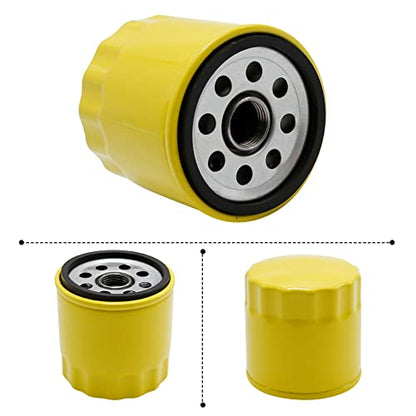 32 083 09-S Air Filter + 24 393 04-S Fuel Pump Replacement for Kohler KT610 KT620 KT715 KT725 KT730 KT735 KT740 KT745 19HP-26HP 7000 Series Lawn Mower w/32 083 10-S Pre Cleaner