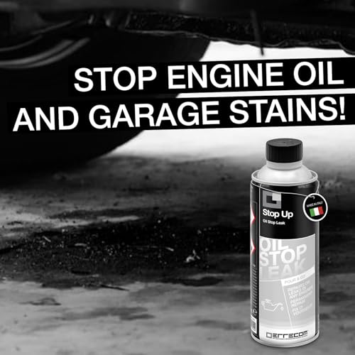 ERRECOM Stop Up, Engine Oil Stop Leak, 8 Fl.Oz Bottle (Engine Oil Stop Leak) - color: Engine Oil Stop Leak