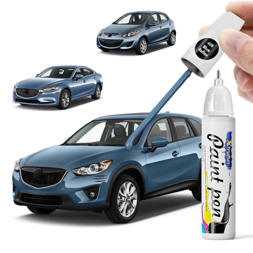 42B Blue Reflex Touch Up Paint Compatible with Mazda - color: 42B Blue Reflex