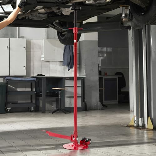 SPECSTAR Movable Underhoist Support Stand 3/4 Ton Pole Jack with Foot Pedal - style: With Foot Pedal