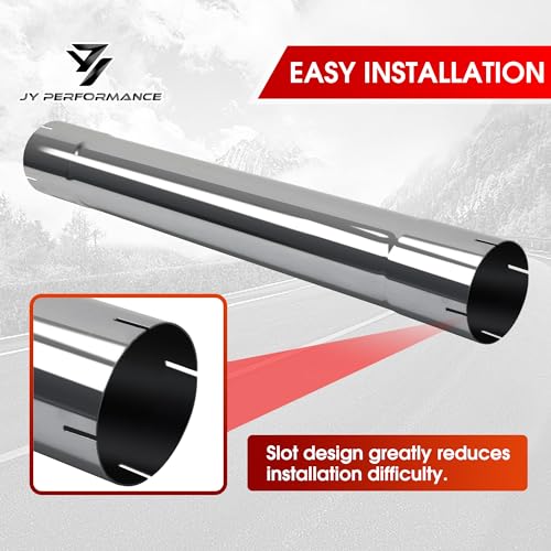 4" Muffler Replacement Pipe, 4 Inch Exhaust Pipe, 30" Length - size: 4''