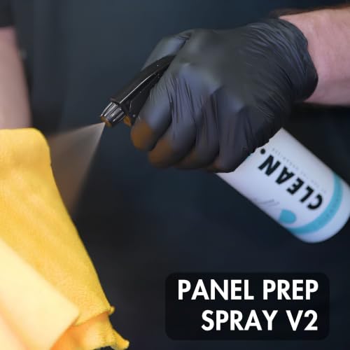 CLEAN. Panel Prep Spray V2 – 16oz Surface Cleaner for Coating Prep – Removes Oils, Polishes, Residue – Safe for Glass & Tint – Use Before Ceramic Coating or Sealant – Streak-Free Finish - size: 16 Fl Oz (Pack of 1)