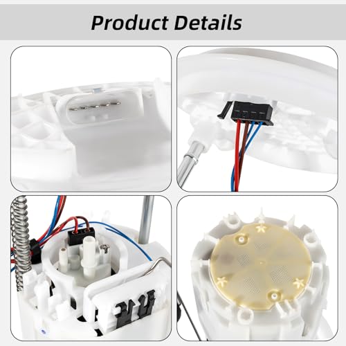 Electric Fuel Pump Module Assembly Compatible For Chrysler 300 2005-2017 Dodge Challenger 2008-2017 Dodge Charger 2006-2015 Magnum 2005-2008 V6 V8 Replace E7192M E7241M P76609M 68102695AG - size: E7192M