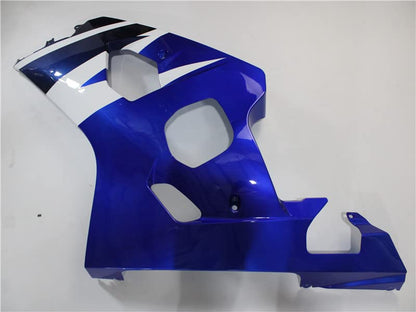 YTL Blue White Full Fairing Fit for Suzuki 2004-2005 GSXR 600/750 - color: 021 Blue White