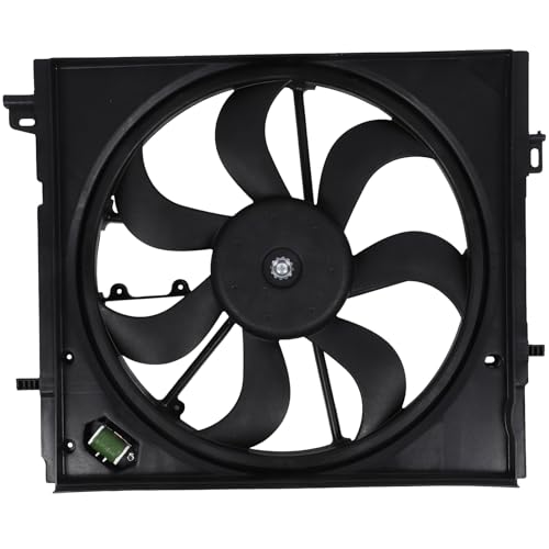 SCITOO Cooling Fan compatible with 2017-2022 for Nissan for Qashqai 2.0L - size: FA50827C