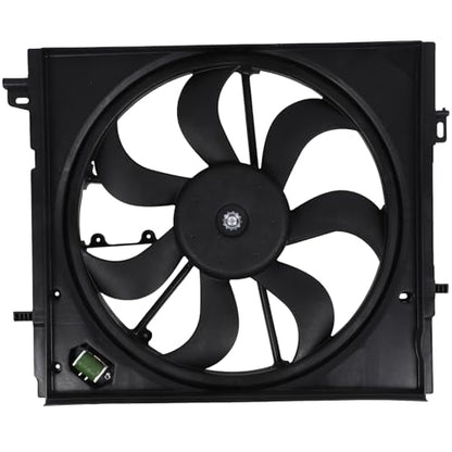 SCITOO Cooling Fan compatible with 2017-2022 for Nissan for Qashqai 2.0L - size: FA50827C