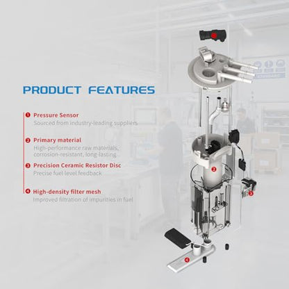 KELOKE Electric Fuel Pump Module Assembly Compatible with BMW - color: E8416M