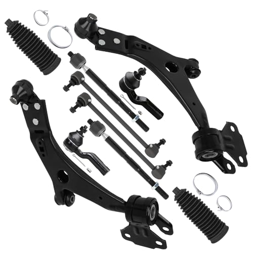 SCITOO 10pcs Front Suspension Kit for Ford 2013-2015 Escape,2012-2014 Focus