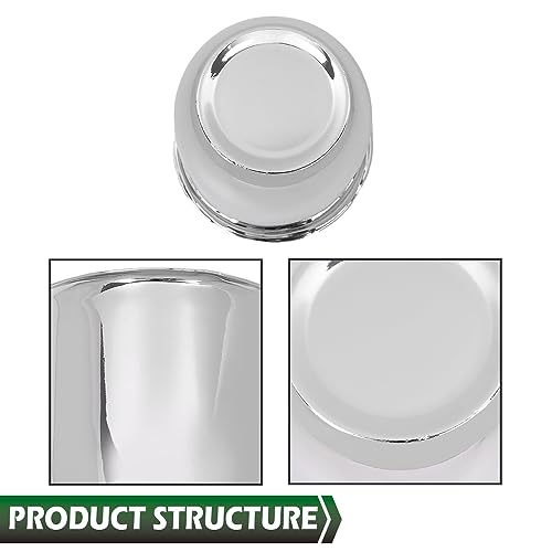 GRAND ORANGE Wheel Center Cap Fit 3 1/4", 3.25" Trailer Rims - color: Fit 3.25" Rims Center Bore (4 PCS)