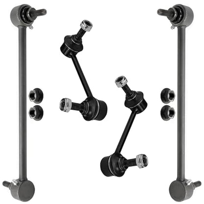 Detroit Axle FWD 4pc Sway Bar Link for 14-17 Jeep Cherokee without Off-Road - size: 4S50240/Group