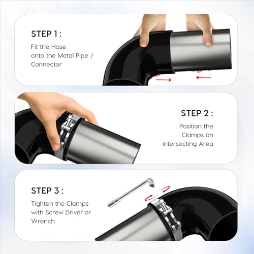 Endure 90 Degree Silicone Elbow Intake Hose 4-Ply, 4"(102mm) - Black - color: Black, size: ID - 4Inch(102mm)