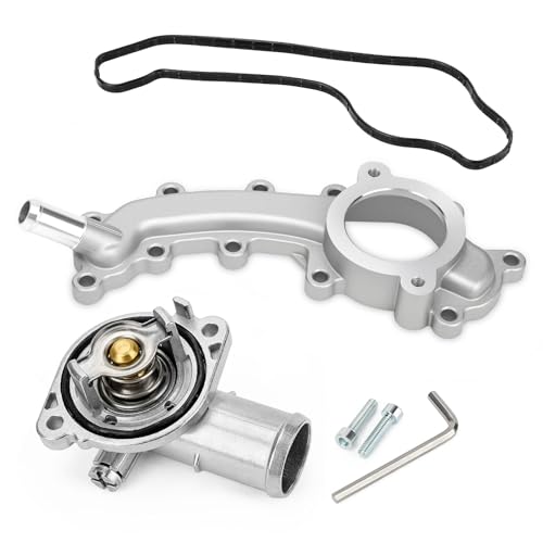 Upgrade Aluminium Thermostat Housing Assembly 5184653AF 902-3102HP 902-3036 - color: 902-3036