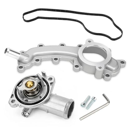 Upgrade Aluminium Thermostat Housing Assembly 5184653AF 902-3102HP 902-3036 - color: 902-3036
