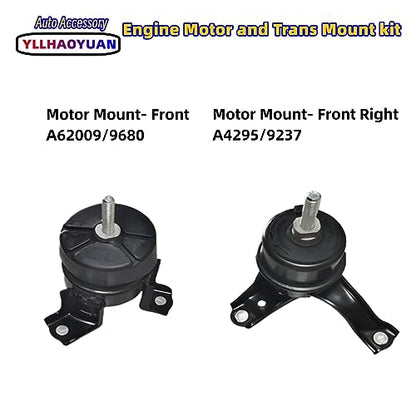 Yllhaoyuan Engine Mount Set of 4 Compatible with - size: 2010 2011 Camry 2.5L-Except Hybrid