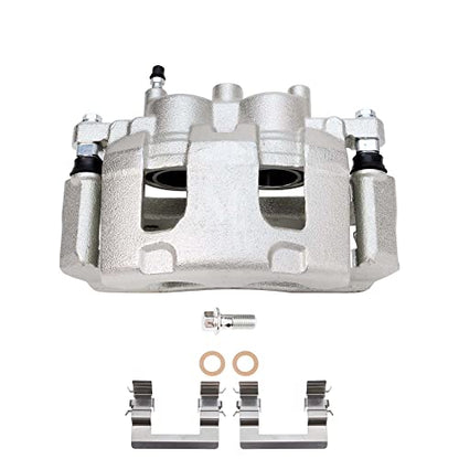 Detroit Axle - Front Disc Rotors + Right Brake Caliper Replacement - size: 3BR3700875/kit