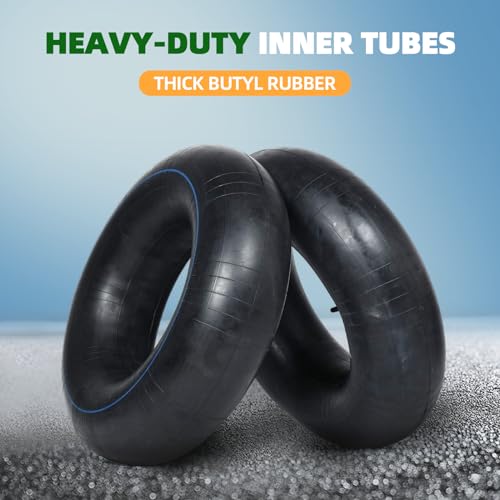 AR-PRO (2-Pack) 20x8.00-8, 20x8-8, 20x10.00-8, 20x10-8 Inner Tubes with TR-13 Straight Valve Stem - Replacement Lawn Mower Tire Tubes - Suitable for Mower/Tractor/Golf Cart/Garden Trailer and More - size: 20x8.00/10.0-8,TR-13