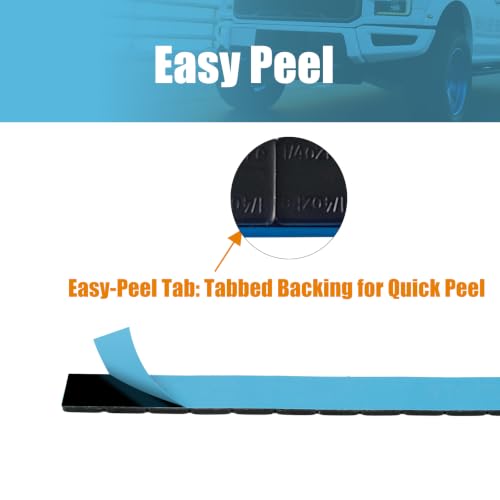 Black Stick-On Wheel Weights 1/4 oz, 624PCS Tire Balancing Weights - color: Black