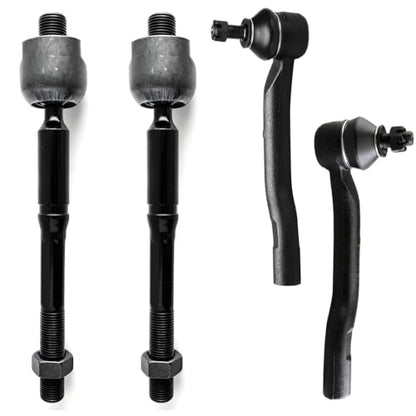 Front Outer Inner Tie Rod for Toyota Camry 2012-2017, Avalon 2013-2018 - size: ES800930 ES800931 EV801497