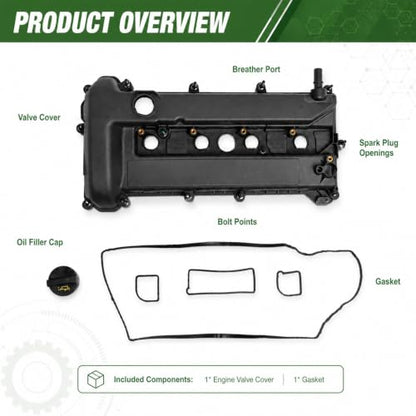Valve Cover Compatible With Escape Focus Mariner Transit Connect