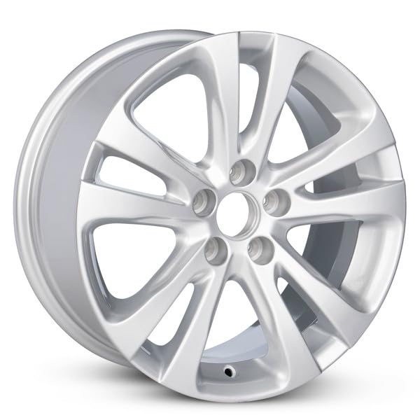 New OEM Replacement Wheel for 2015-2017 Chrysler 200 17x7.5 inch Steel Rim Painted Black Fit 215/55R17 - size: 17x7.5 inch