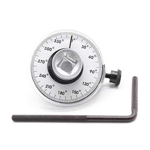 1/2 Inch Torque Wrench Angle Gauge Tool,360° Adjustable 1/2" Drive Torque meter Wrench Set,Professional Measure Tool,Gift - color: Old Model