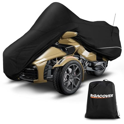for Spyder F3 Full Cover Compatible with Can-Am Spyder F3T Tour & Limited - size: for Spyder F3T