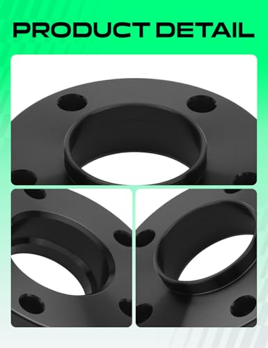 YHTAUTO 5x120 Hub Centric Wheel Spacers 1 Inch for BMW - size: 1 Inch Thickness, style: 4 PCS
