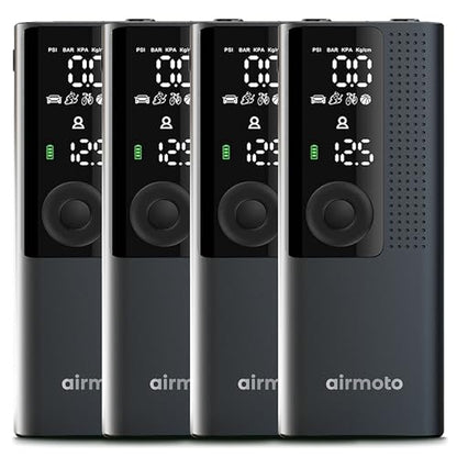 Airmoto Tire Inflator Portable Air Compressor Air Pump for Car Tires 4-Pack - size: 4-Pack