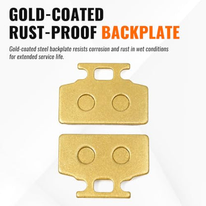 Minho Motorcycle Front Disc Brake Pads Compatible with Chinese GY6 Scooter JOG Taotao 150 Go Kart GY6 49cc 50cc 125cc 150cc 200cc 250cc ATV Dirt Bike Pit Bike Roketa TaoTao Baja Sunl - style: 013