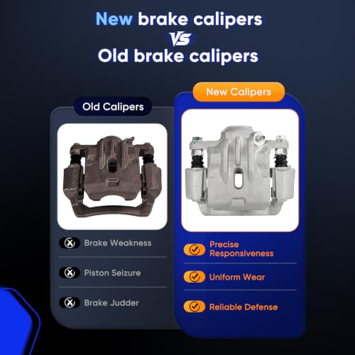 ECCPP 19B7028 Rear Right Brake Caliper for Subaru for Crosstrek 2016-2020 - size: 1.5 Inch