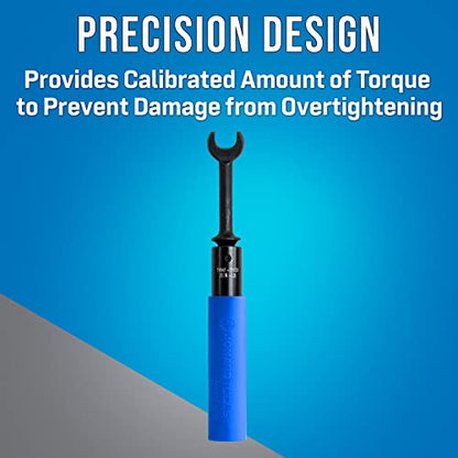 Jonard Tools TWAF-71620, Full Head Torque Wrench, 7/16" Drive Size, 20 in-lb Torque - size: 7/16" Drive, style: Full Head, 20 inch-lbs