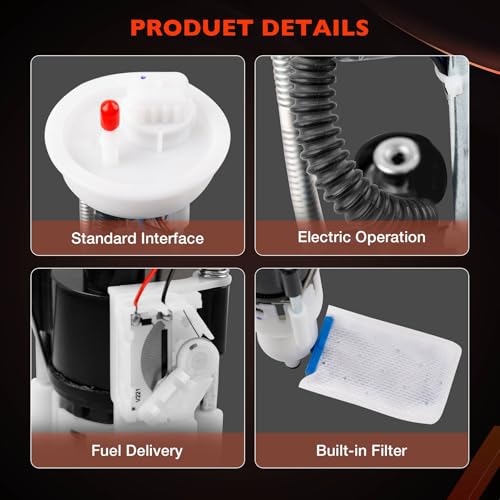 47-1010 Fuel Pump Assembly Compatible with Polaris Ranger 570 900 XP 1000 - color: 47-1010