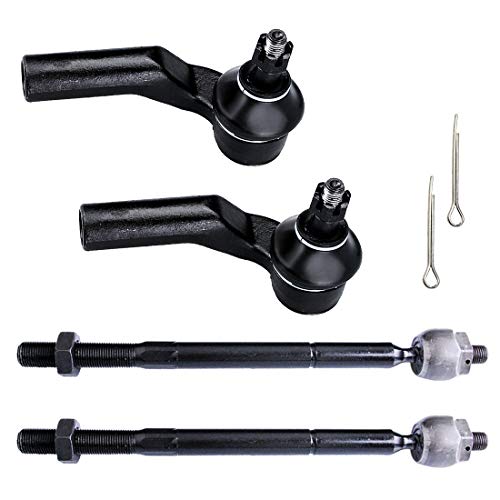 Front Outer Inner Tie Rod End Kit for Mazda 3 2004-2013 (4pc) - size: HHCM-ES800025 ES800026 EV800024